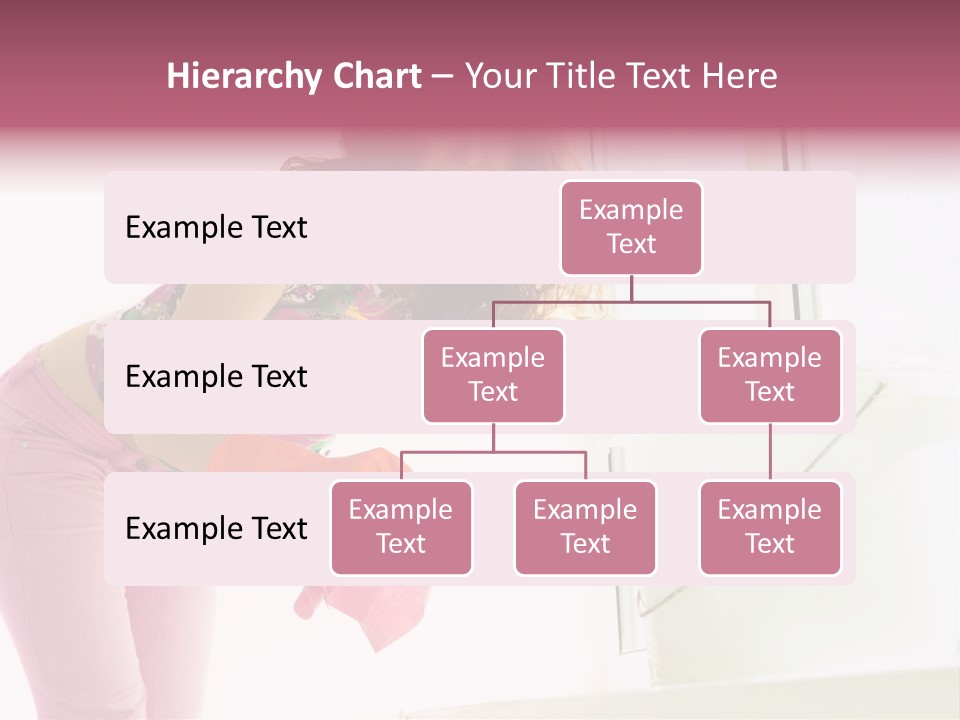 Smiling Woman Lady PowerPoint Template