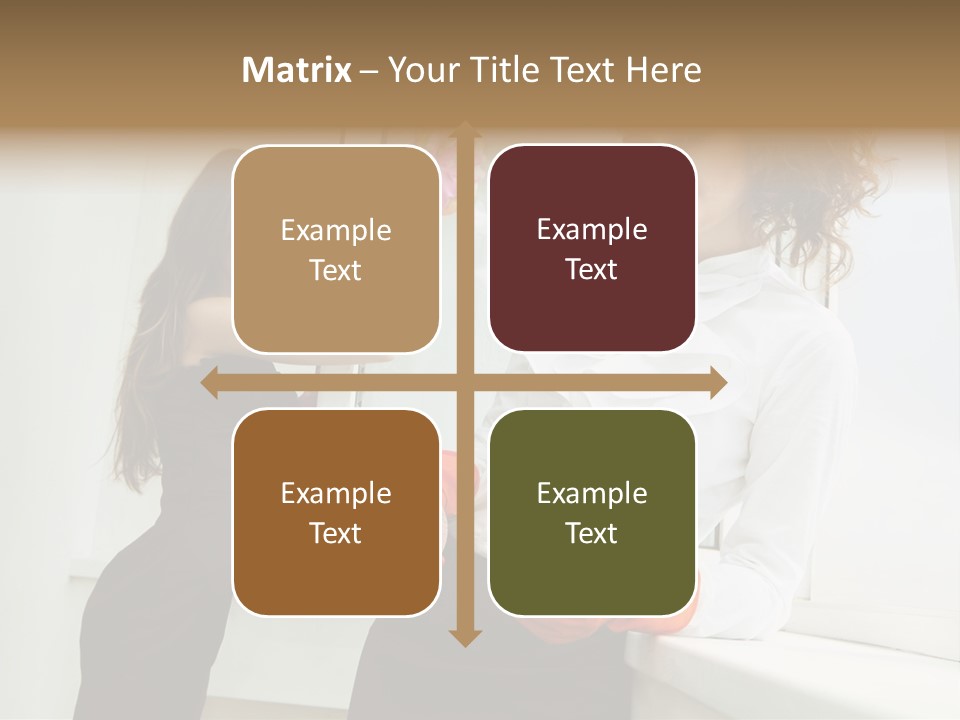 Glass Home Housekeeper PowerPoint Template