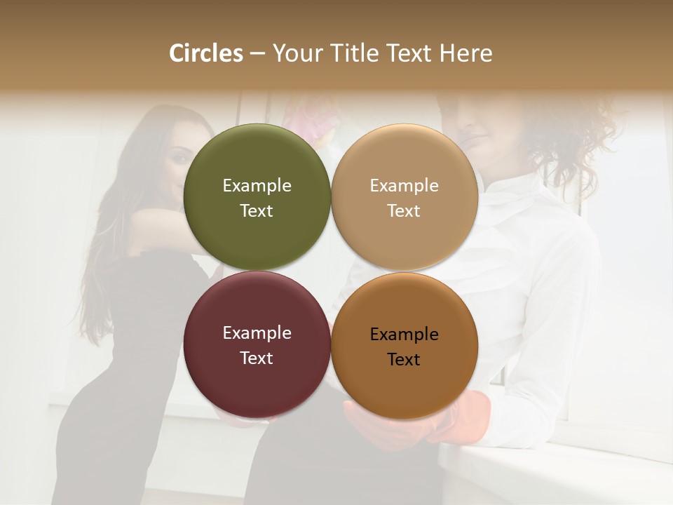 Glass Home Housekeeper PowerPoint Template