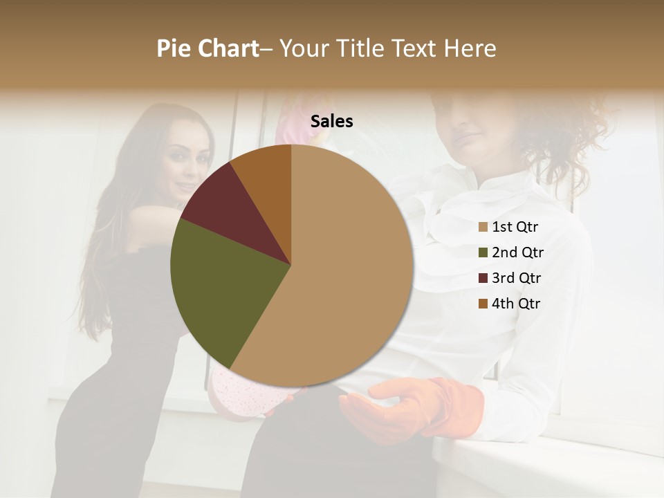 Glass Home Housekeeper PowerPoint Template