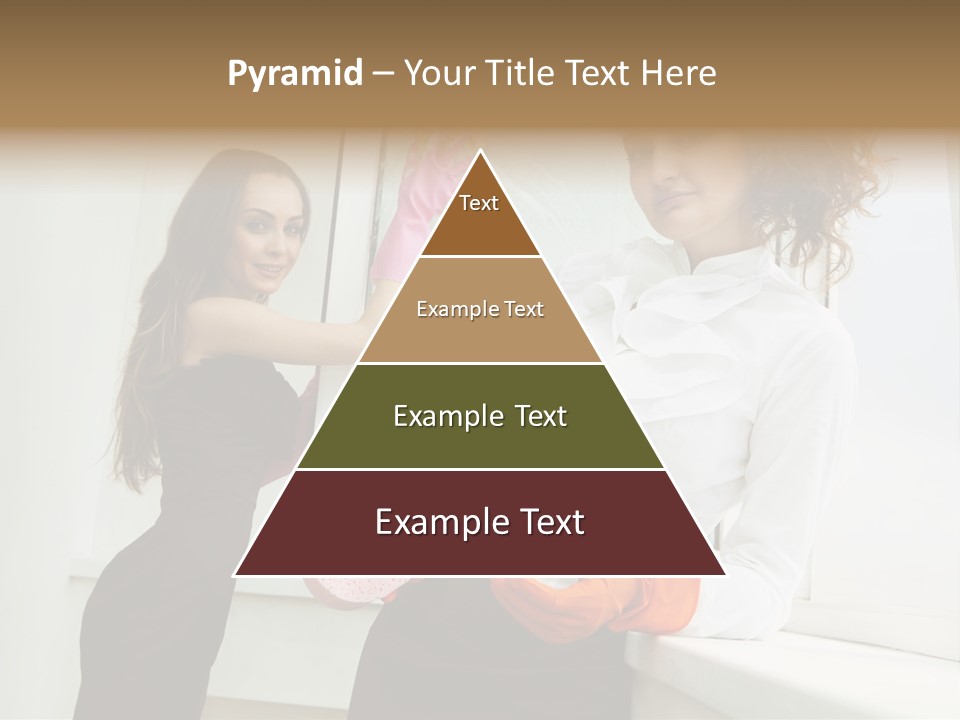 Glass Home Housekeeper PowerPoint Template