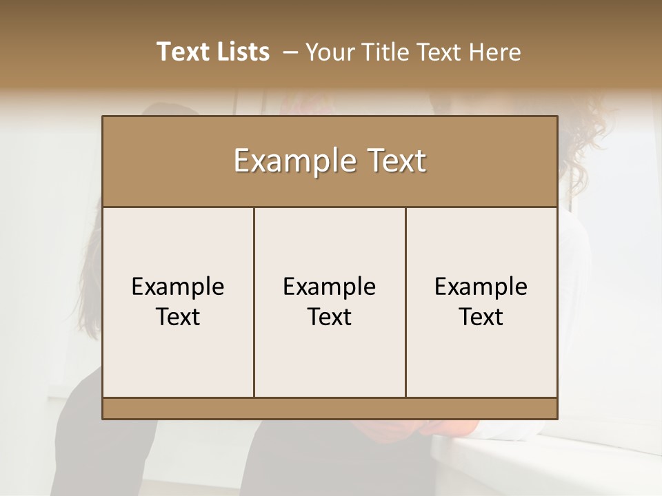 Glass Home Housekeeper PowerPoint Template