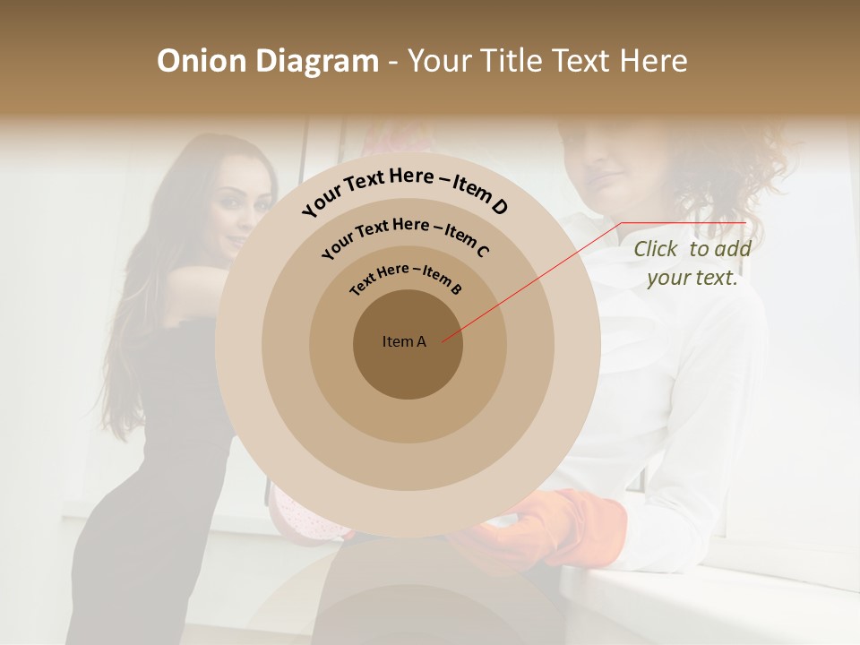 Glass Home Housekeeper PowerPoint Template