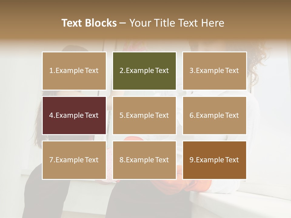 Glass Home Housekeeper PowerPoint Template
