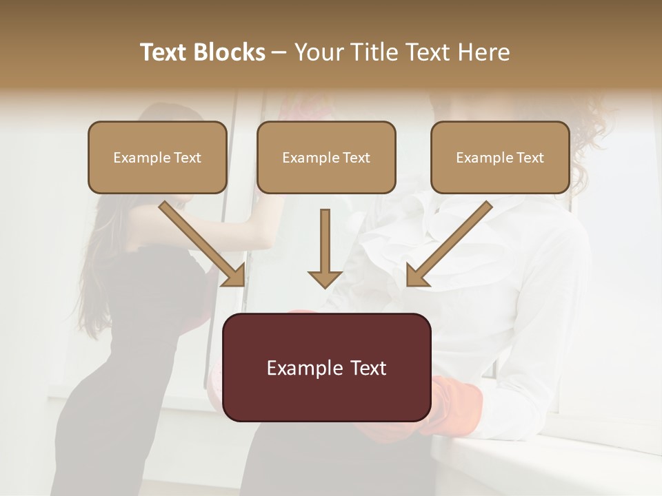 Glass Home Housekeeper PowerPoint Template