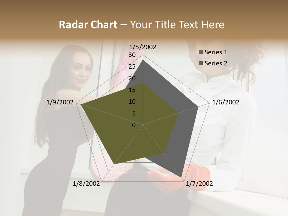 Glass Home Housekeeper PowerPoint Template