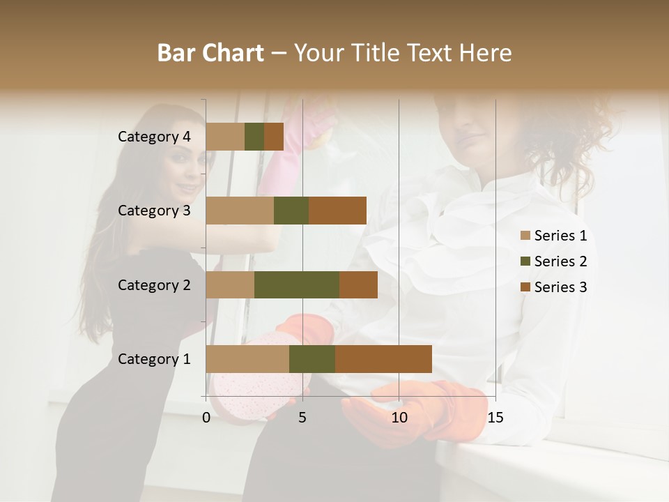 Glass Home Housekeeper PowerPoint Template