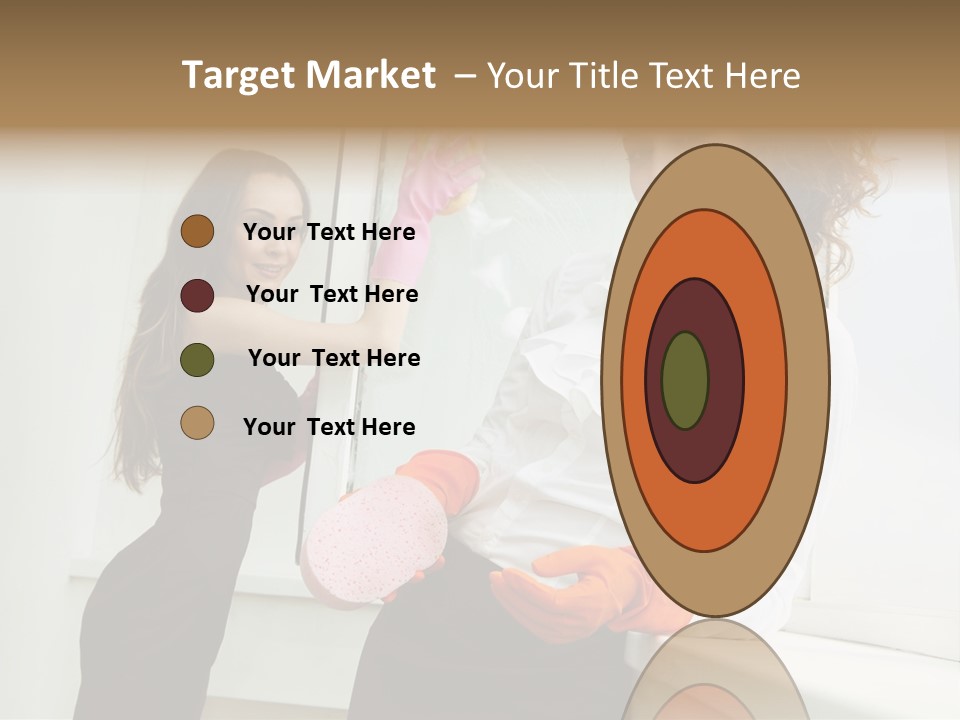 Glass Home Housekeeper PowerPoint Template