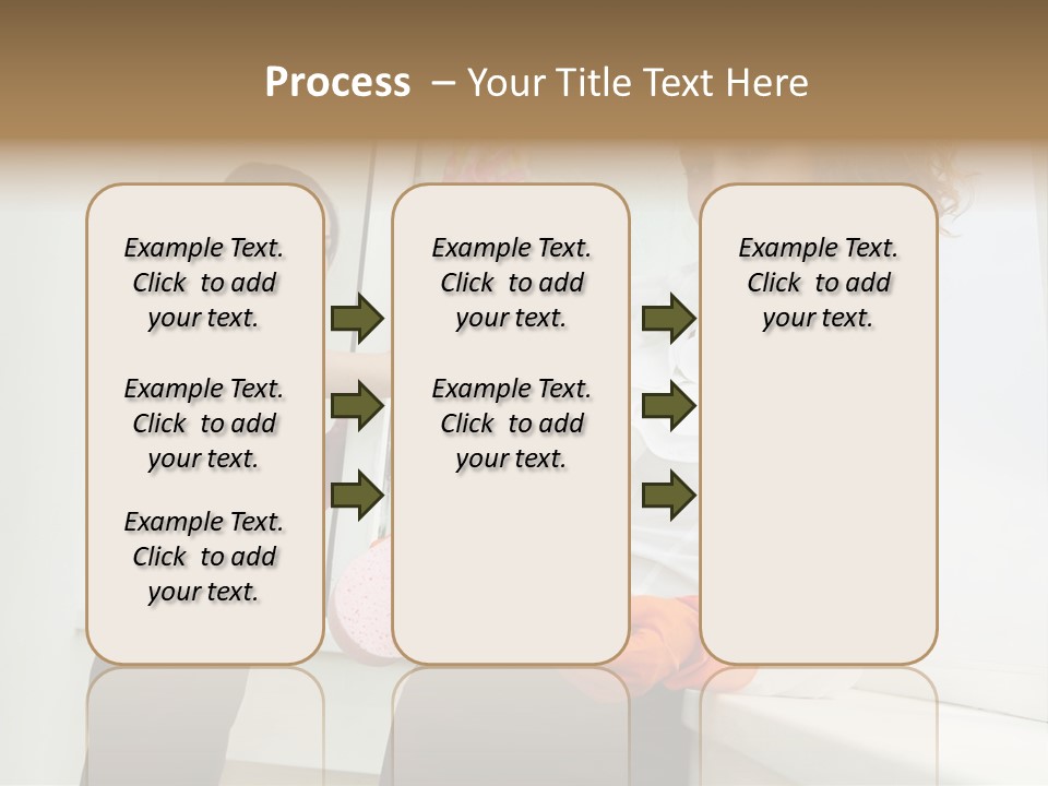 Glass Home Housekeeper PowerPoint Template