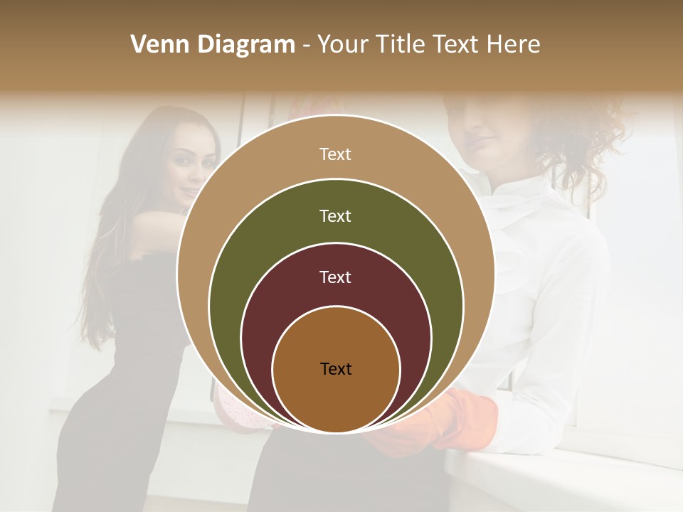 Glass Home Housekeeper PowerPoint Template