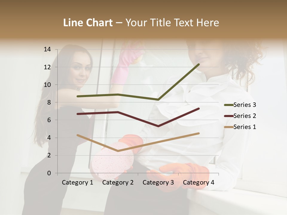 Glass Home Housekeeper PowerPoint Template