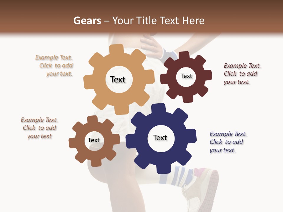 Person Wellness Balance PowerPoint Template