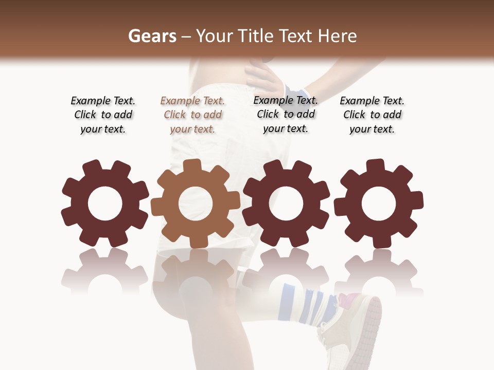 Person Wellness Balance PowerPoint Template