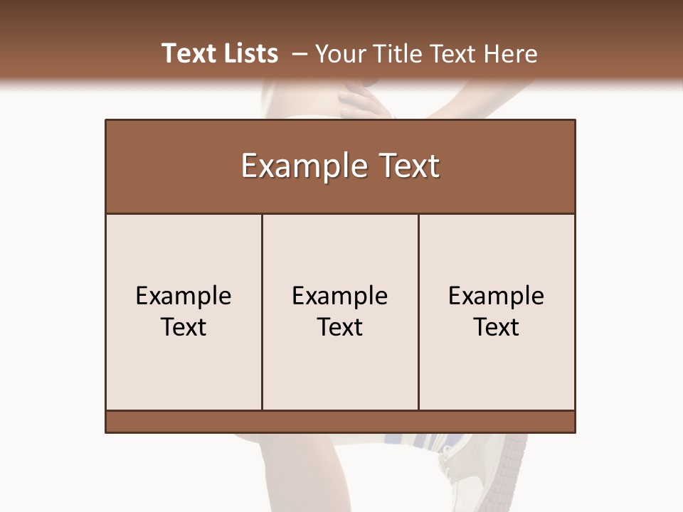Person Wellness Balance PowerPoint Template
