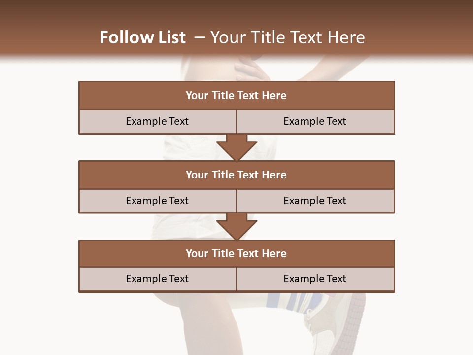 Person Wellness Balance PowerPoint Template