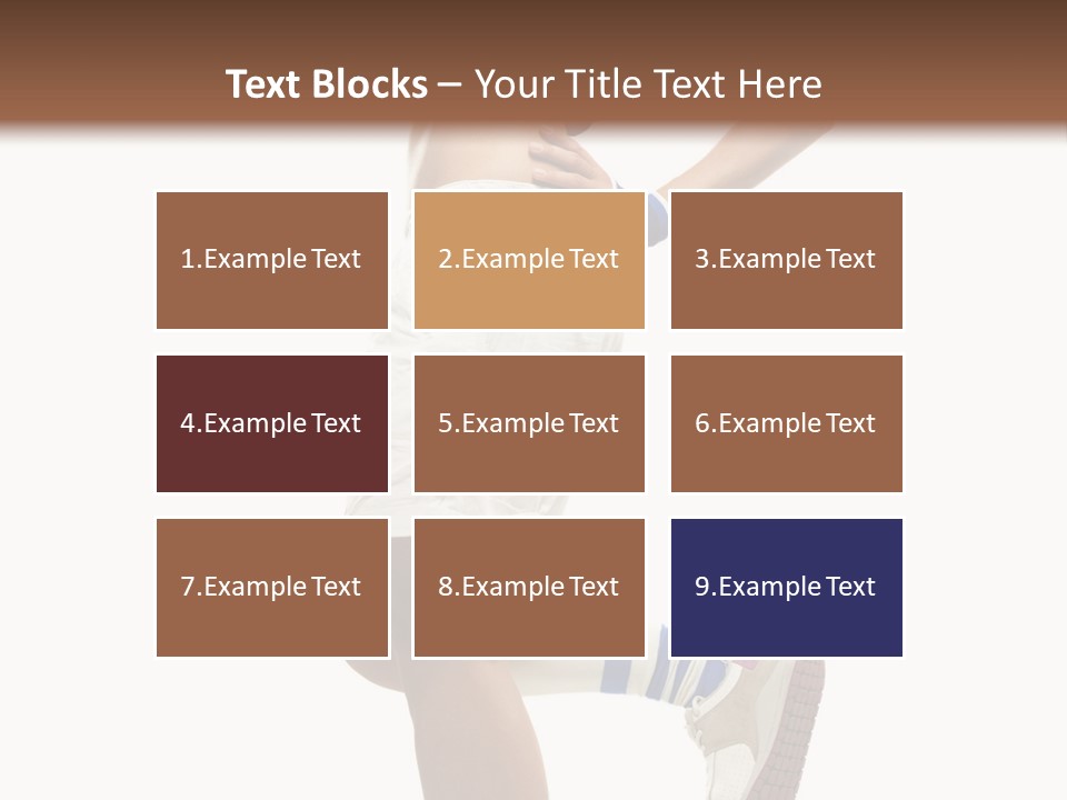 Person Wellness Balance PowerPoint Template