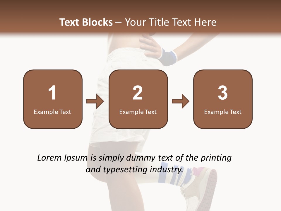 Person Wellness Balance PowerPoint Template