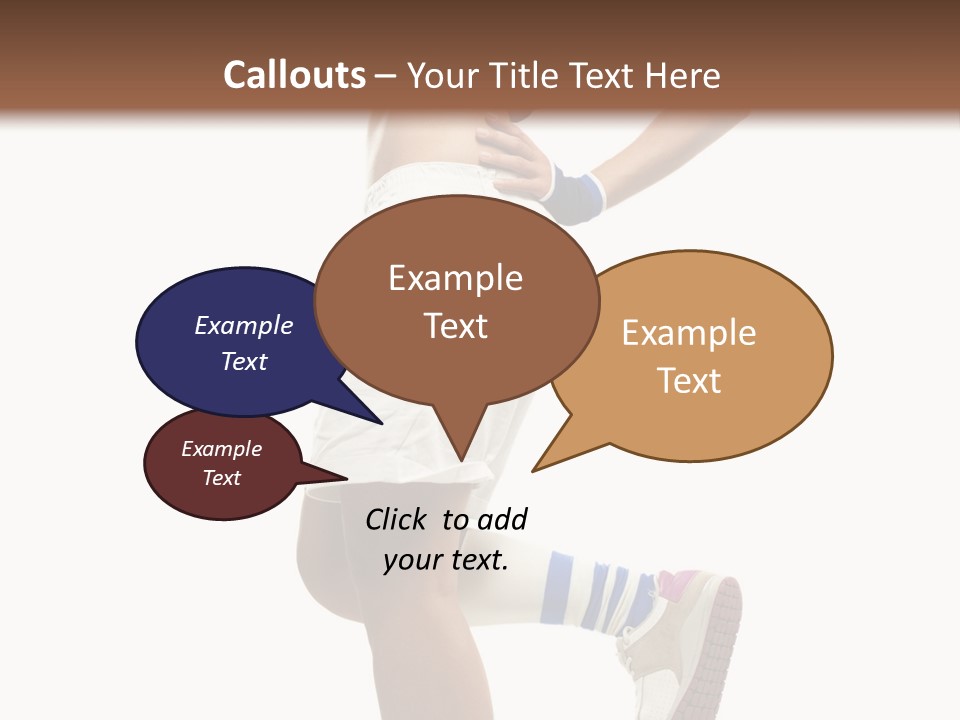 Person Wellness Balance PowerPoint Template