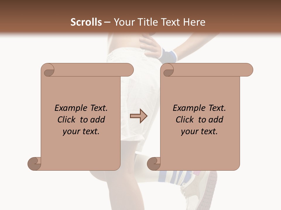 Person Wellness Balance PowerPoint Template