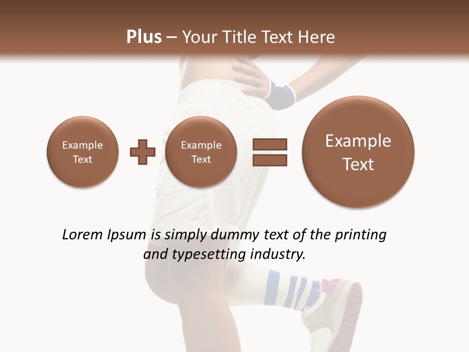 Person Wellness Balance PowerPoint Template