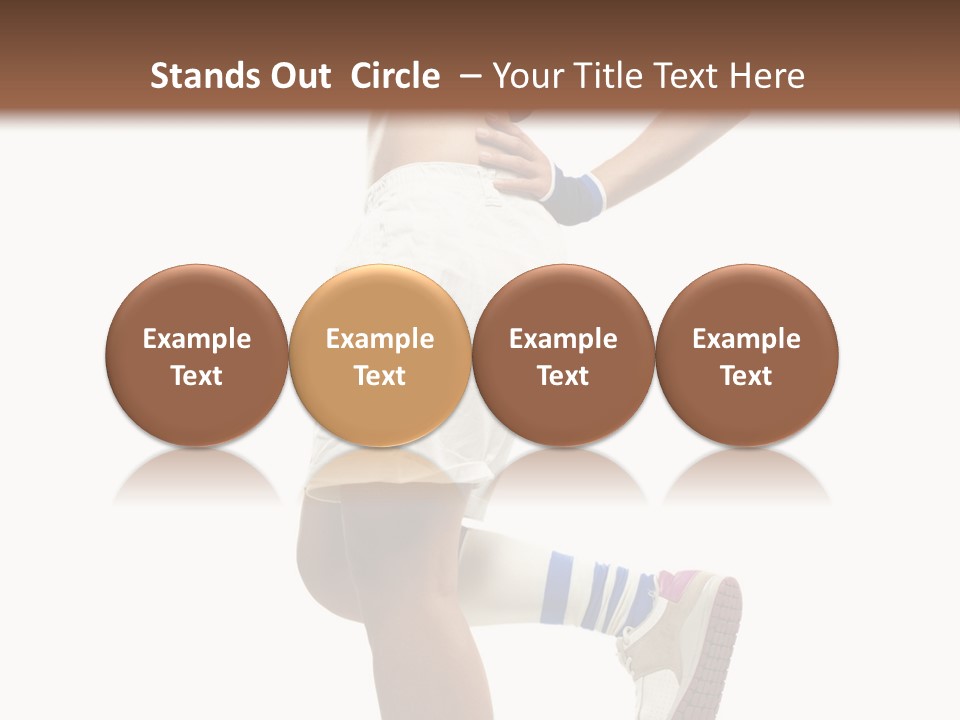 Person Wellness Balance PowerPoint Template