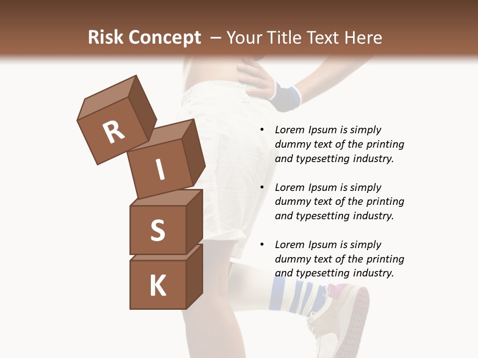 Person Wellness Balance PowerPoint Template