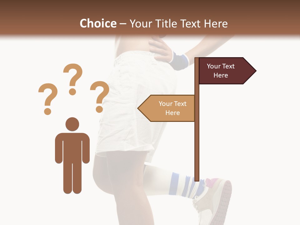 Person Wellness Balance PowerPoint Template