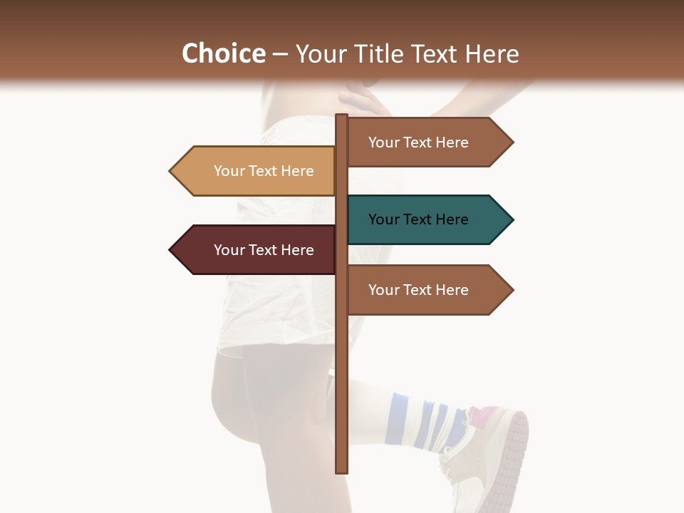 Person Wellness Balance PowerPoint Template