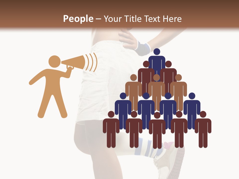 Person Wellness Balance PowerPoint Template