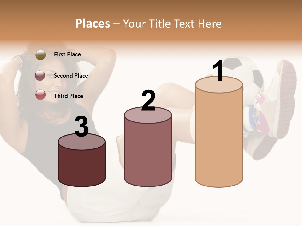 Active Healthcare Posing PowerPoint Template