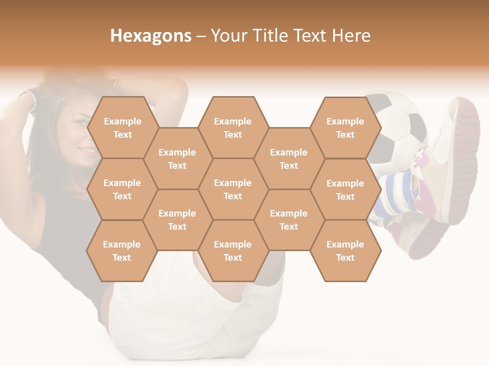 Active Healthcare Posing PowerPoint Template