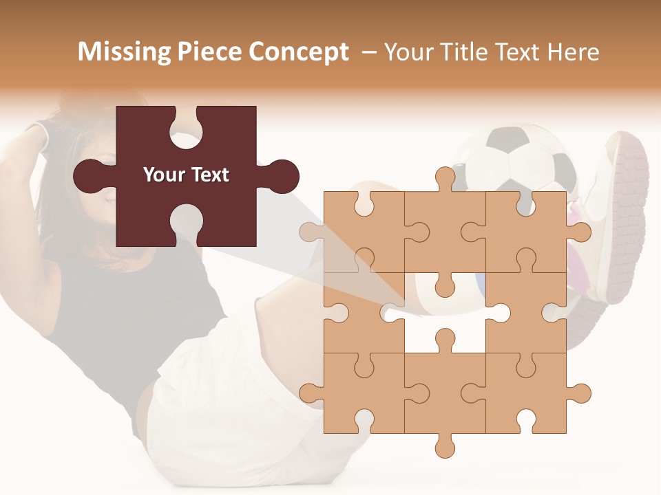 Active Healthcare Posing PowerPoint Template