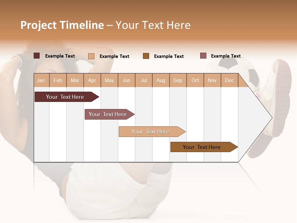 Active Healthcare Posing PowerPoint Template