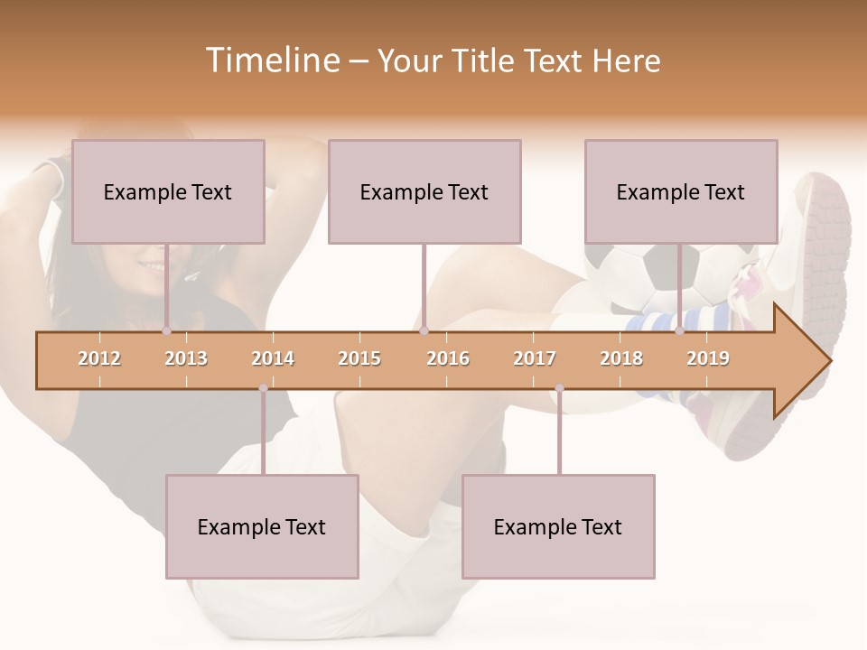 Active Healthcare Posing PowerPoint Template
