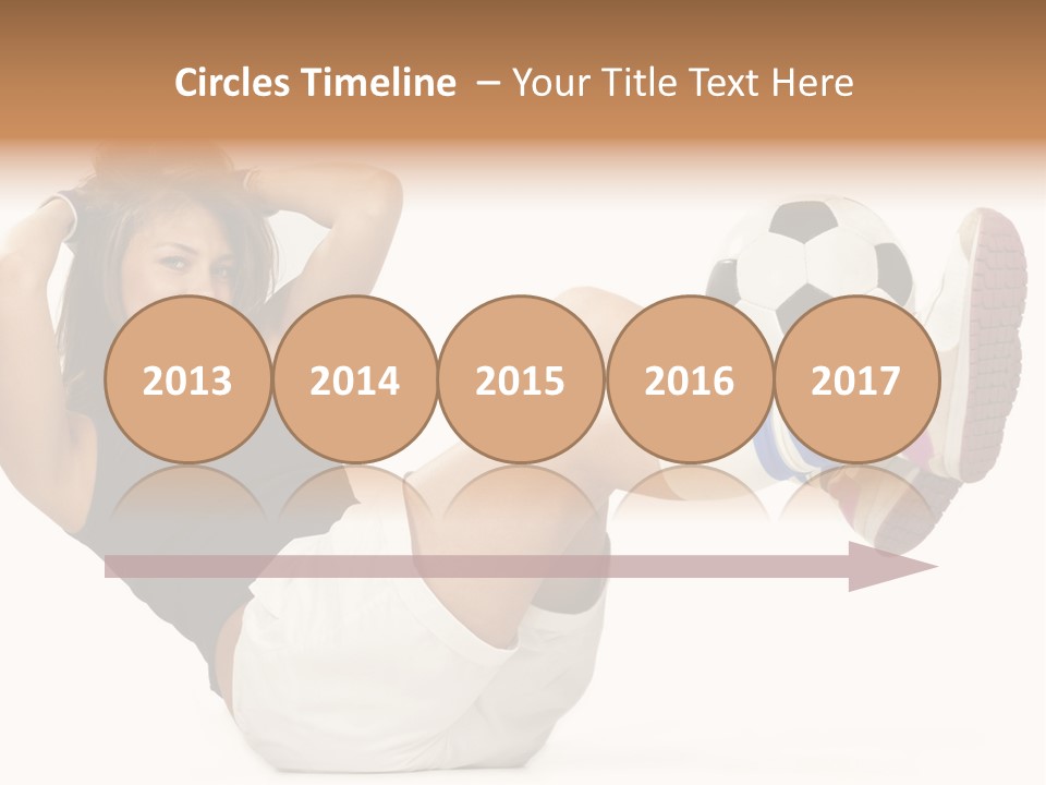 Active Healthcare Posing PowerPoint Template