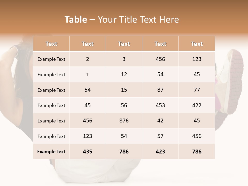 Active Healthcare Posing PowerPoint Template