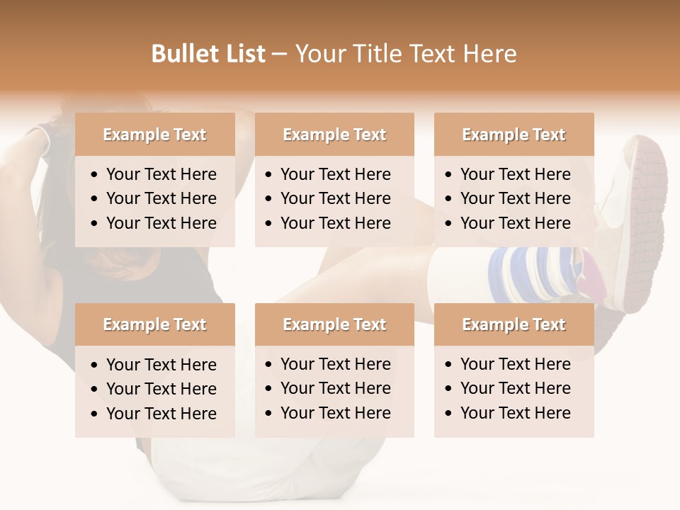 Active Healthcare Posing PowerPoint Template