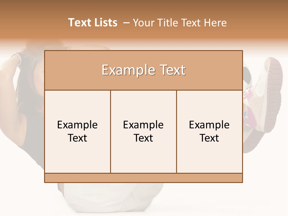 Active Healthcare Posing PowerPoint Template