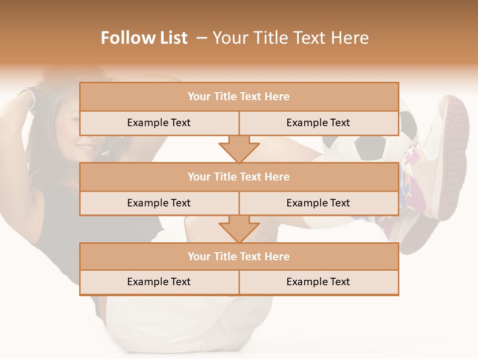 Active Healthcare Posing PowerPoint Template