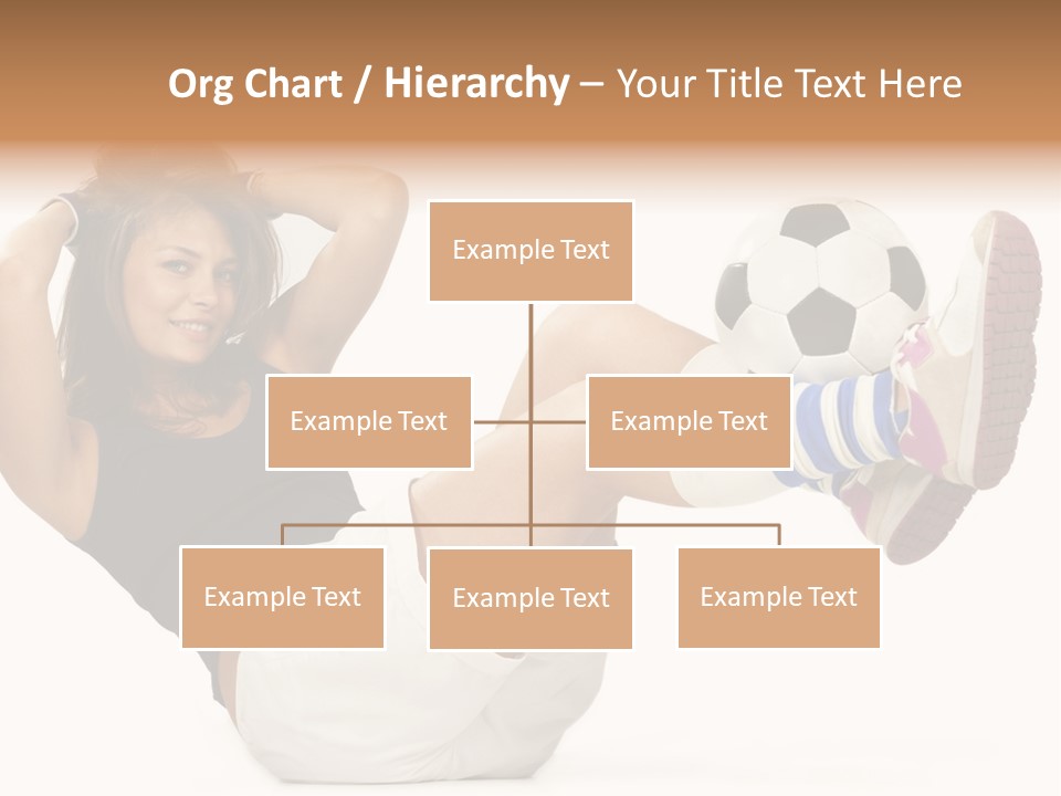 Active Healthcare Posing PowerPoint Template