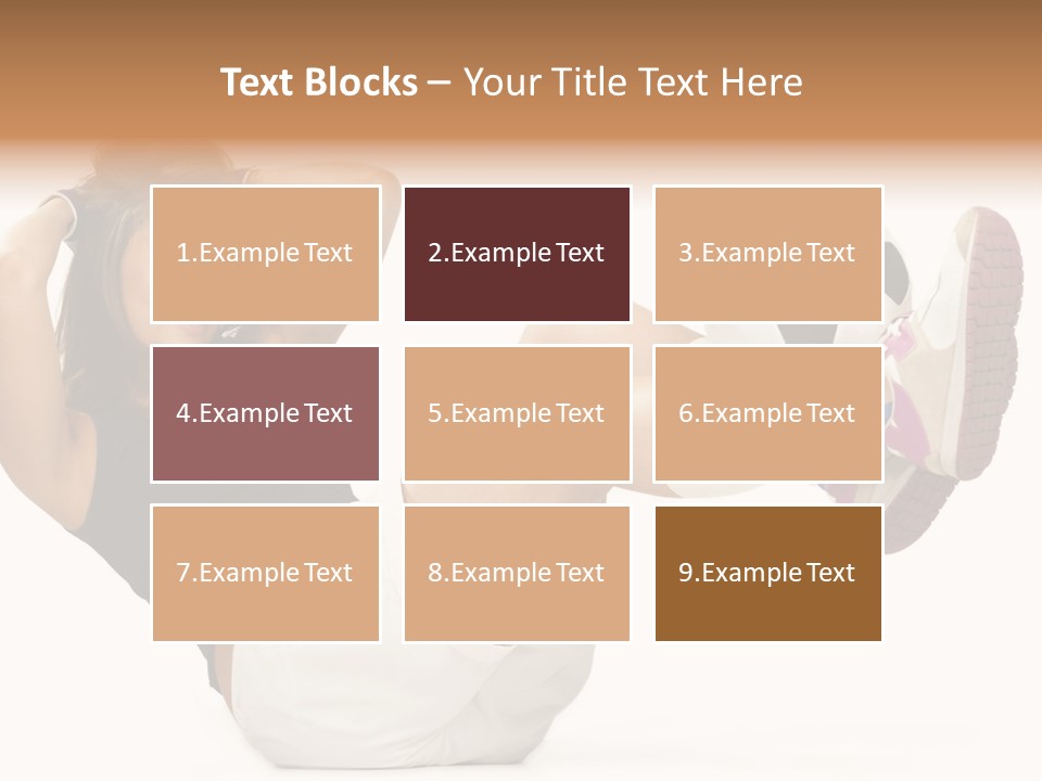 Active Healthcare Posing PowerPoint Template