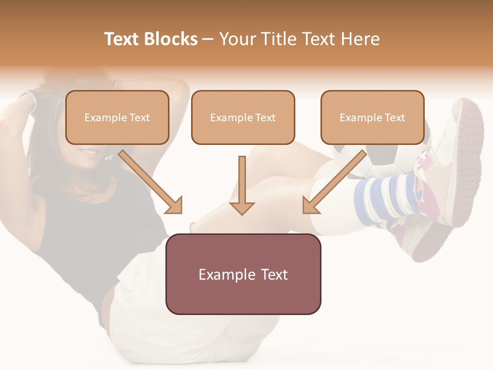 Active Healthcare Posing PowerPoint Template