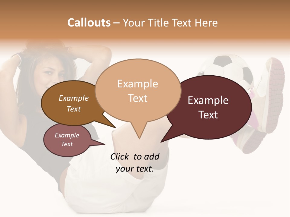 Active Healthcare Posing PowerPoint Template