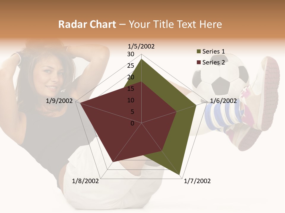 Active Healthcare Posing PowerPoint Template