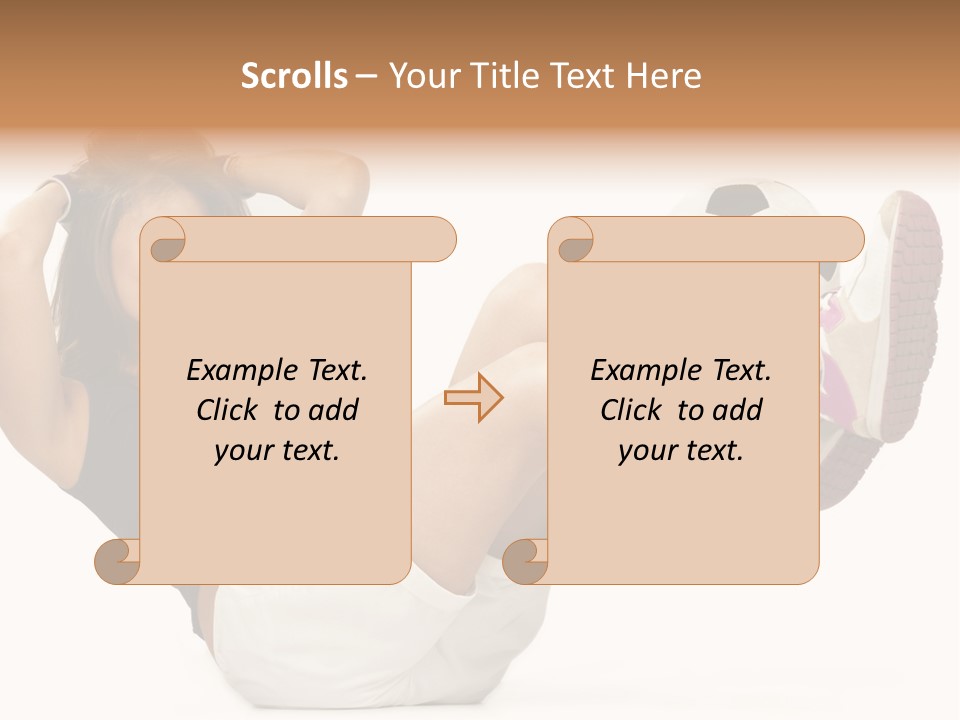 Active Healthcare Posing PowerPoint Template