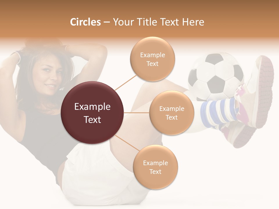 Active Healthcare Posing PowerPoint Template