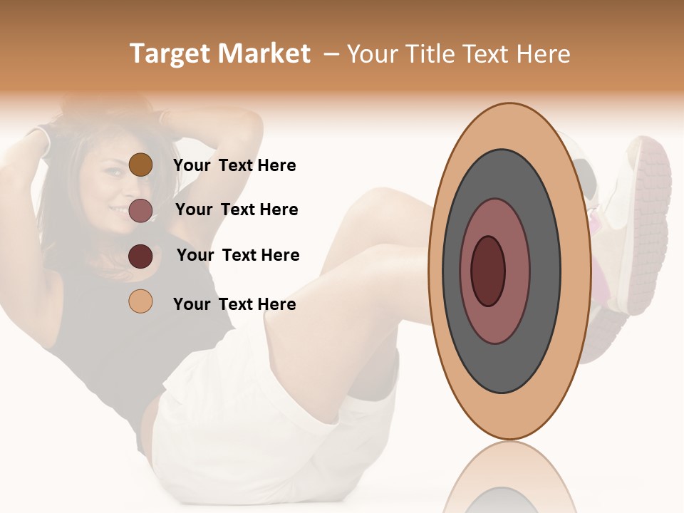 Active Healthcare Posing PowerPoint Template