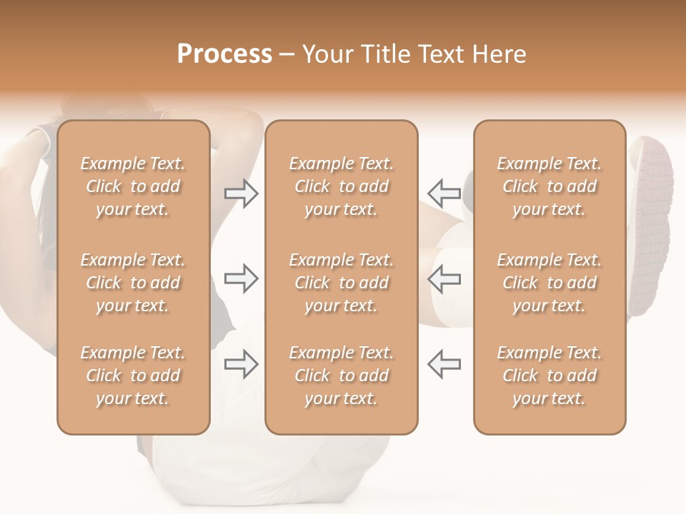 Active Healthcare Posing PowerPoint Template