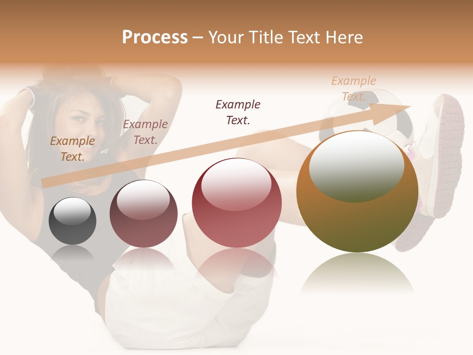 Active Healthcare Posing PowerPoint Template