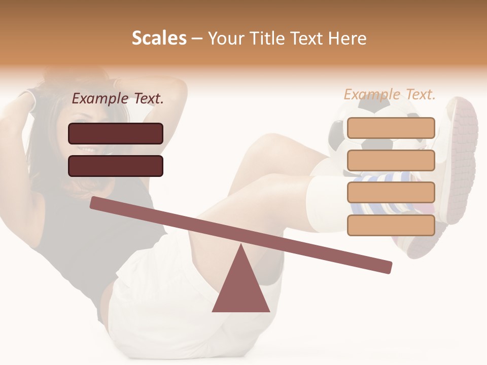 Active Healthcare Posing PowerPoint Template